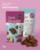 Dark Chocolate Clusters with Seeds & Berries