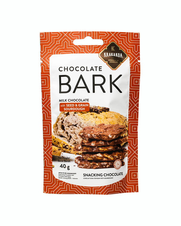 Mini Chocolate Bark, Milk Chocolate with Seed & Grain